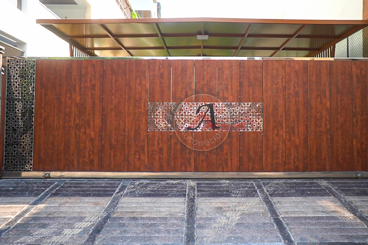 Automatic Sliding Gate -  AACESS House, Bowenpally