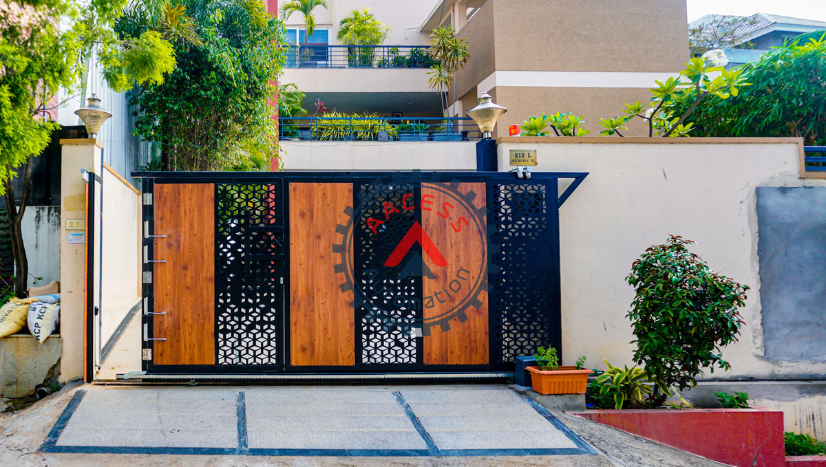 Projects Jubliee Hills Sliding Gate Gate